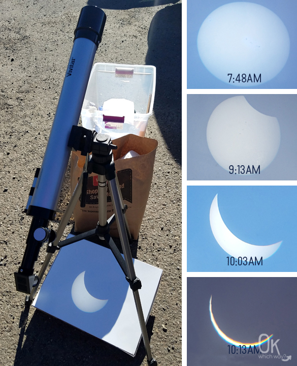 2017 Total Solar Eclipse | Oregon, USA | Telescope | Ok, Which Way?