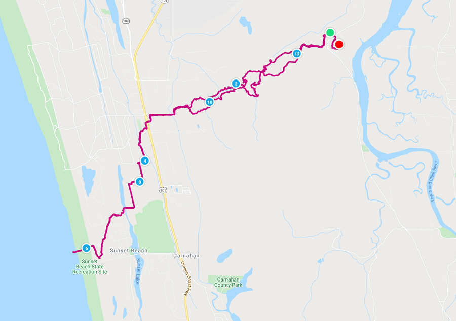 Trail Review: Fort to Sea Trail, Oregon | OK Which Way