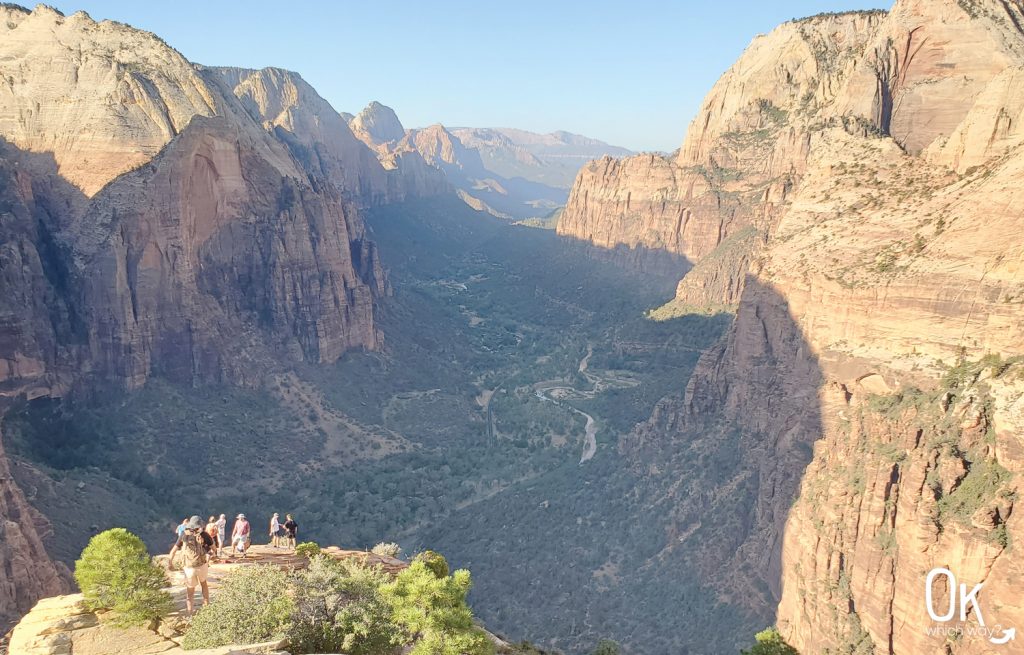 Zion Canyon Angels Landing summit | OK Which Way