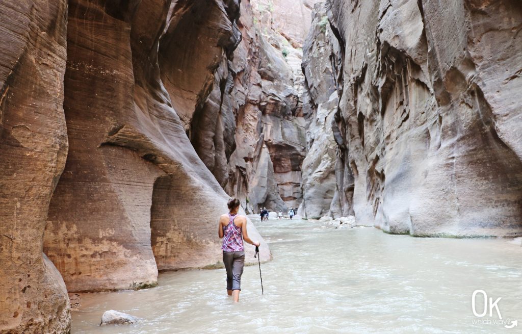 The Narrows Wall Street Zion National Park | OK Which Way