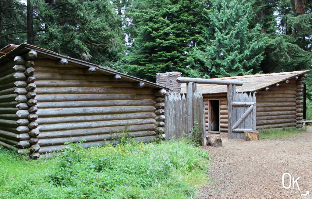Fort Clatsop replica Lewis and Clark National Historical Park | OK Which Way