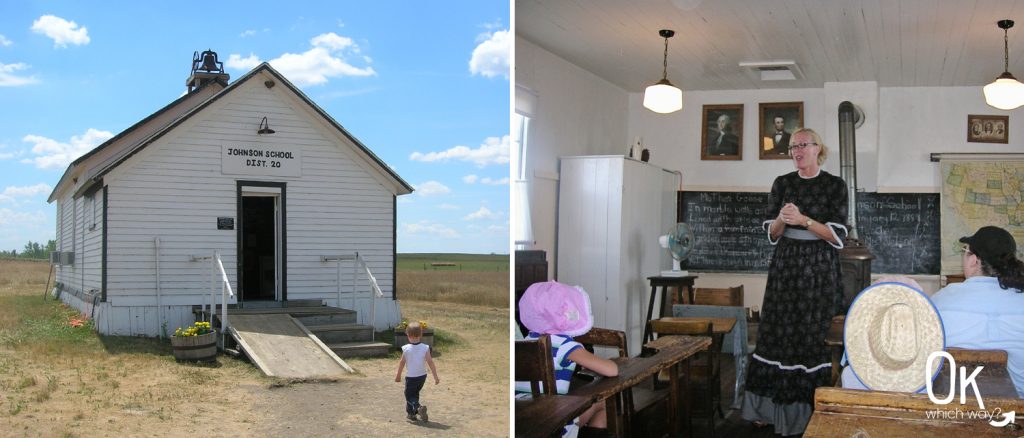 Laura Ingalls Wilder in De Smet - Ingalls Homestead Johnson School | Ok Which Way