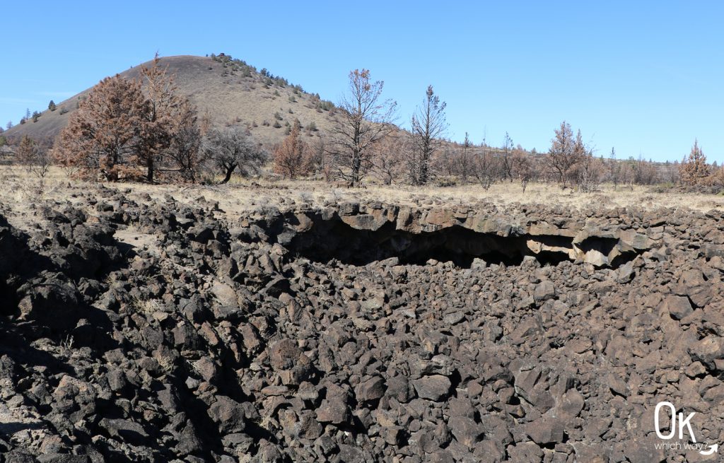 Lava Beds National Monument symbol bridge trail | OK Which Way