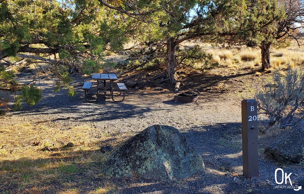 Lava Beds National Monument campground | OK Which Way