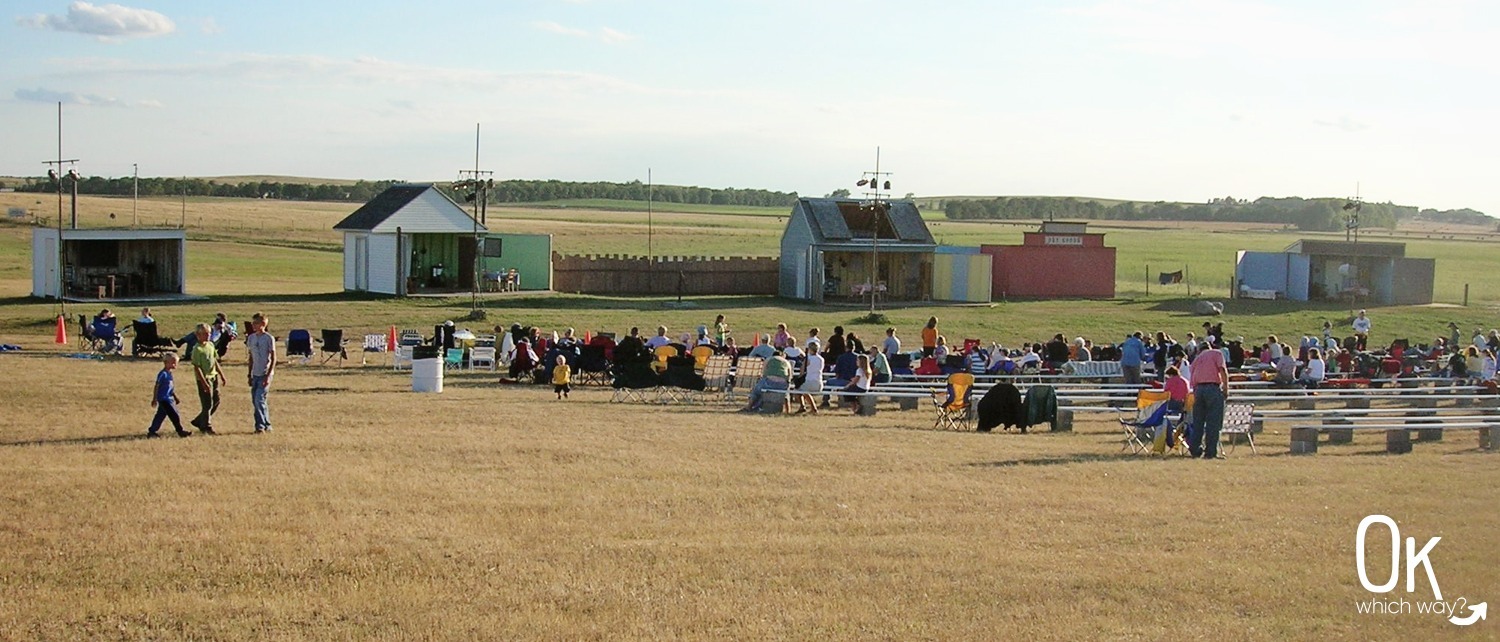 Laura Ingalls Wilder Pageant in De Smet, South Dakota OK Which Way
