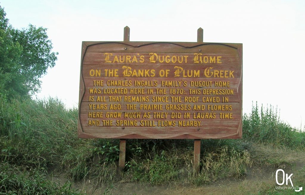 Laura Ingalls Wilder on Plum Creek in Walnut Grove | OK Which Way