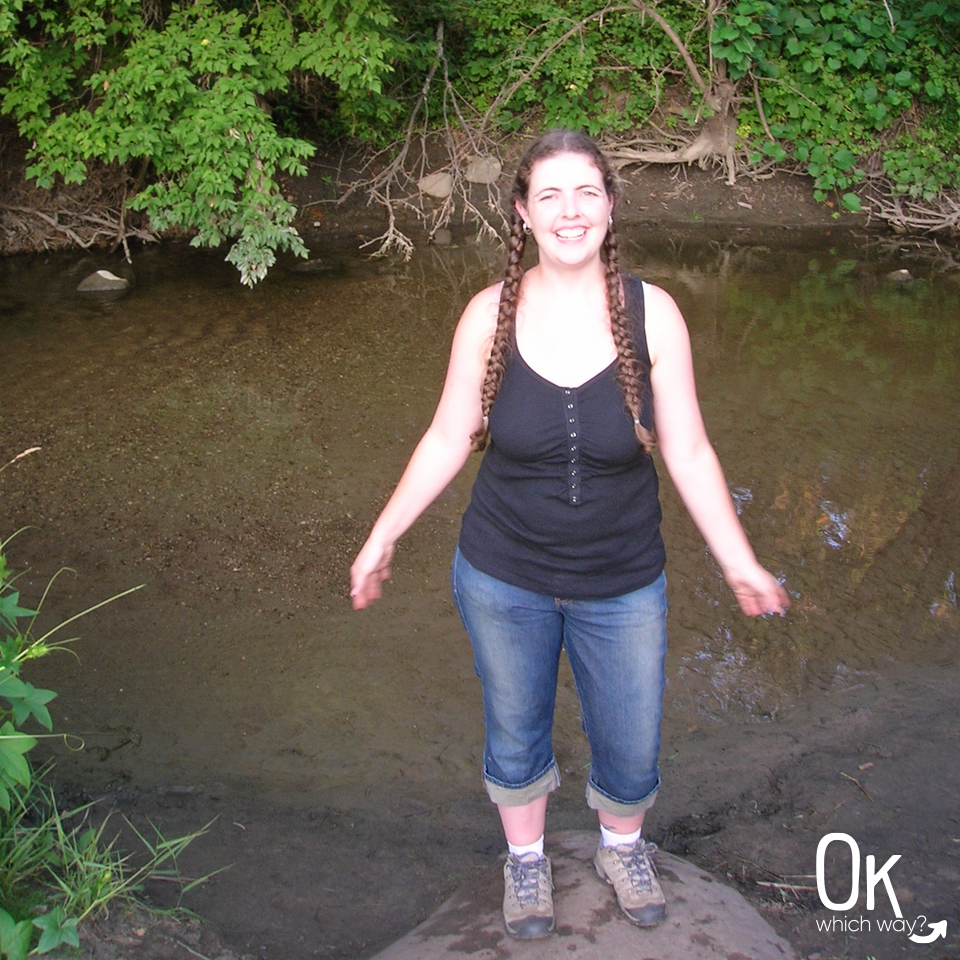 Laura Ingalls Wilder on Plum Creek in Walnut Grove | OK Which Way