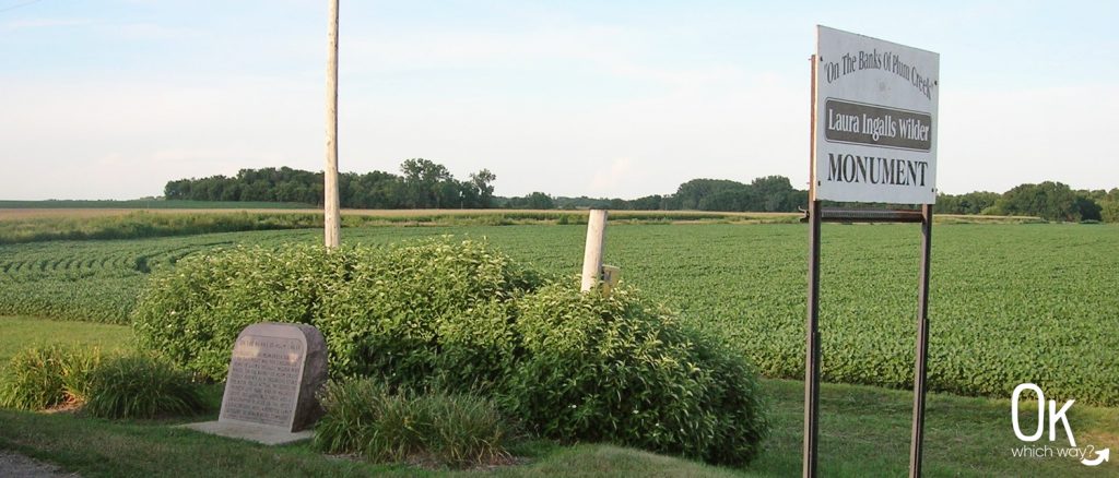 Laura Ingalls Wilder on Plum Creek in Walnut Grove | OK Which Way