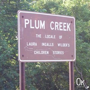 Laura Ingalls Wilder on Plum Creek in Walnut Grove | OK Which Way