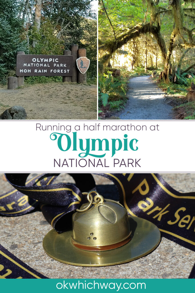 Running a half marathon at Olympic National Park | Hoh Rain Forest | OK Which Way