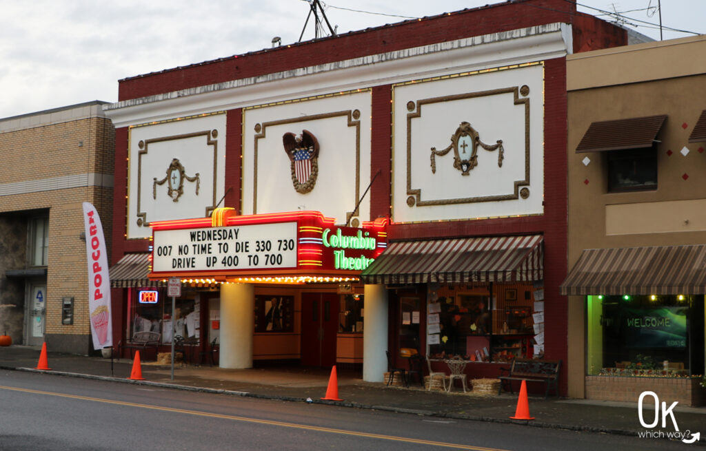 Twilight Film Locations in St. Helens, Oregon Columbia Theatre | OK Which Way