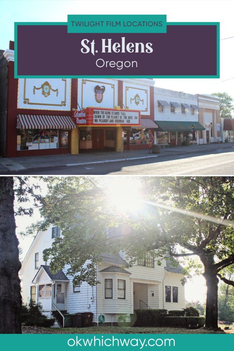 Twilight Film Locations in St. Helens, Oregon OK Which Way