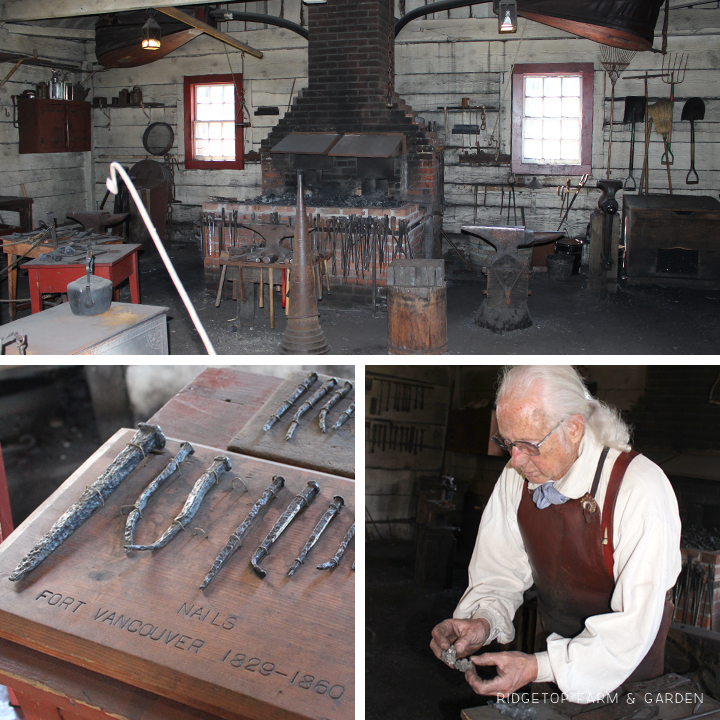 Fort Vancouver National Historic Site Blacksmith | OK, Which Way?