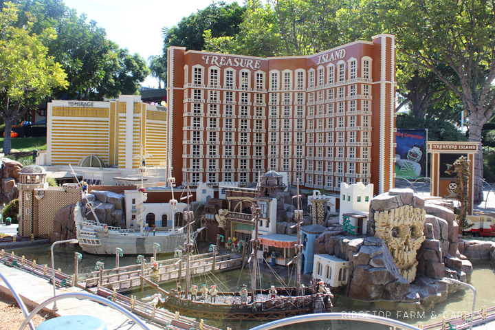 Legoland California Miniland Treasure Island Vegas