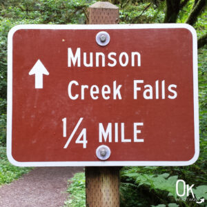 Trail Review: Munson Creek Falls in Oregon Trailhead | OK Which Way