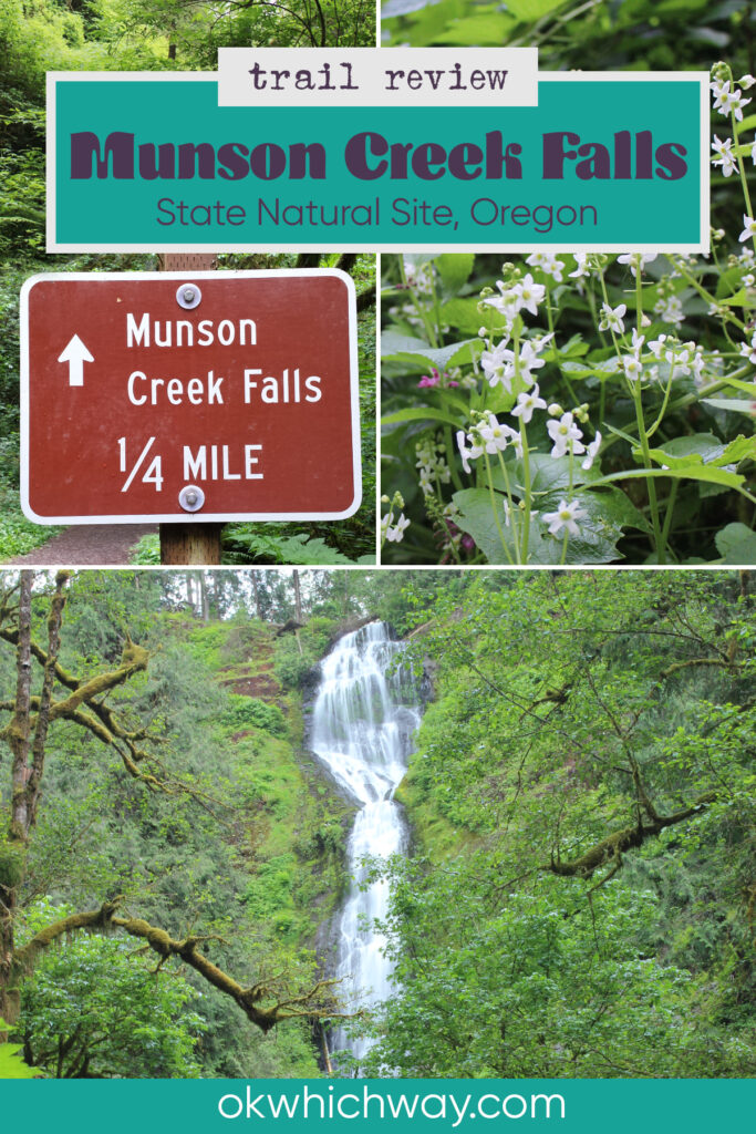 Trail Review: Munson Creek Falls in Oregon State Natural Site | Tillamook | OK Which Way