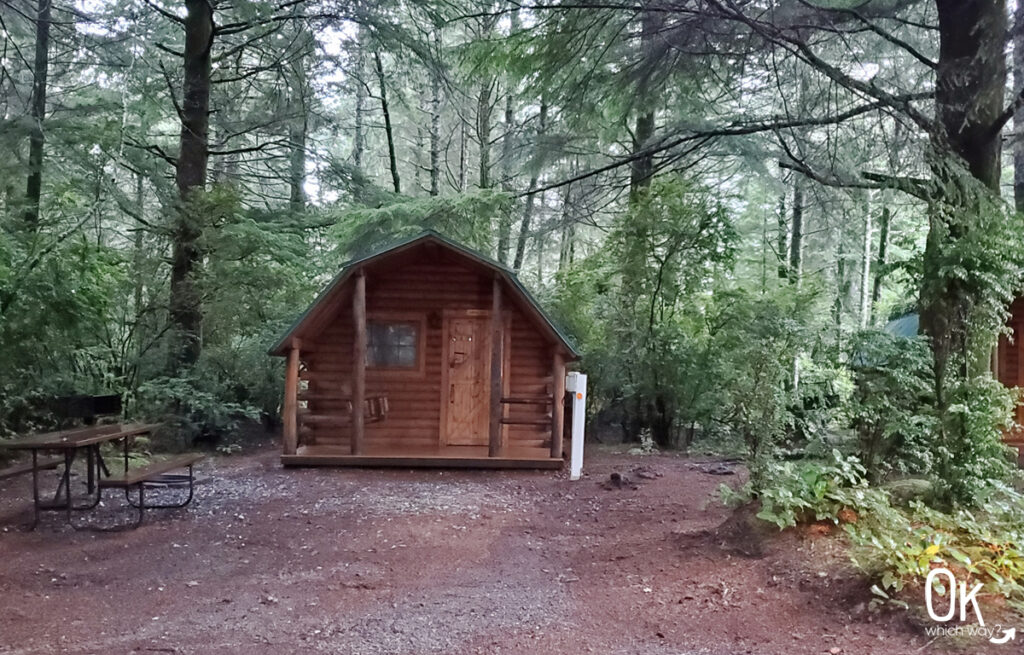 Bandon Port Orford KOA camping cabin | Ok Which Way