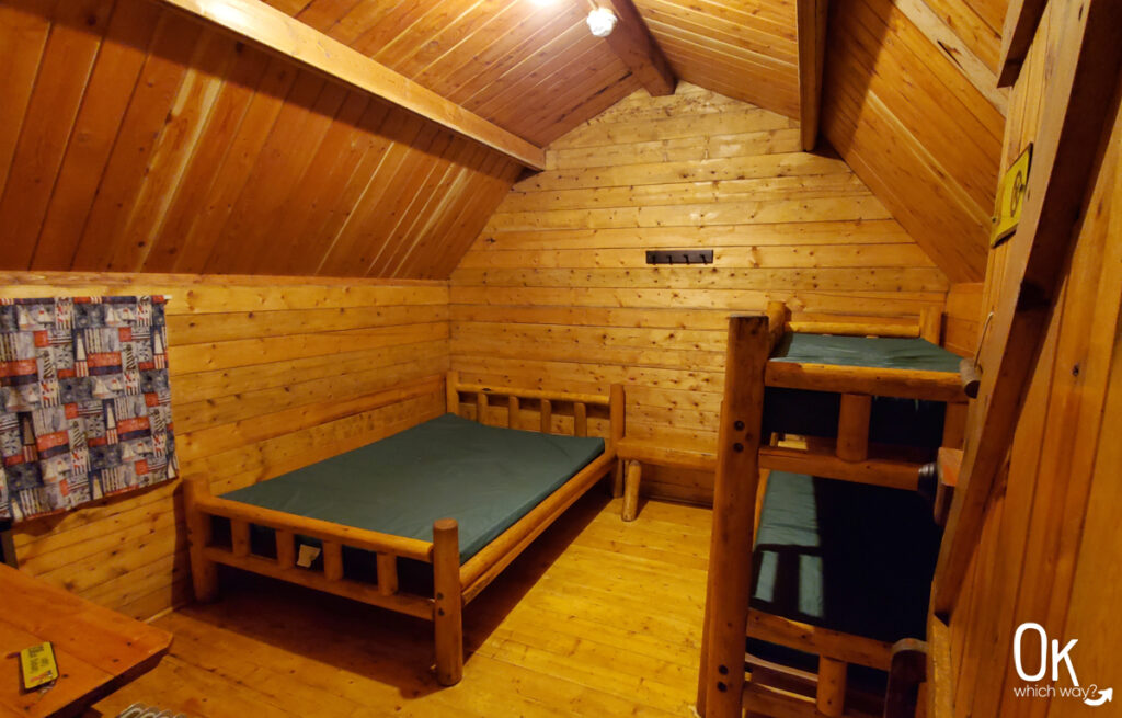 Bandon Port Orford KOA inside camping cabin | Ok Which Way