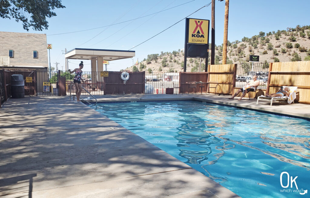 Cedar City KOA in Utah Pool | OK Which Way