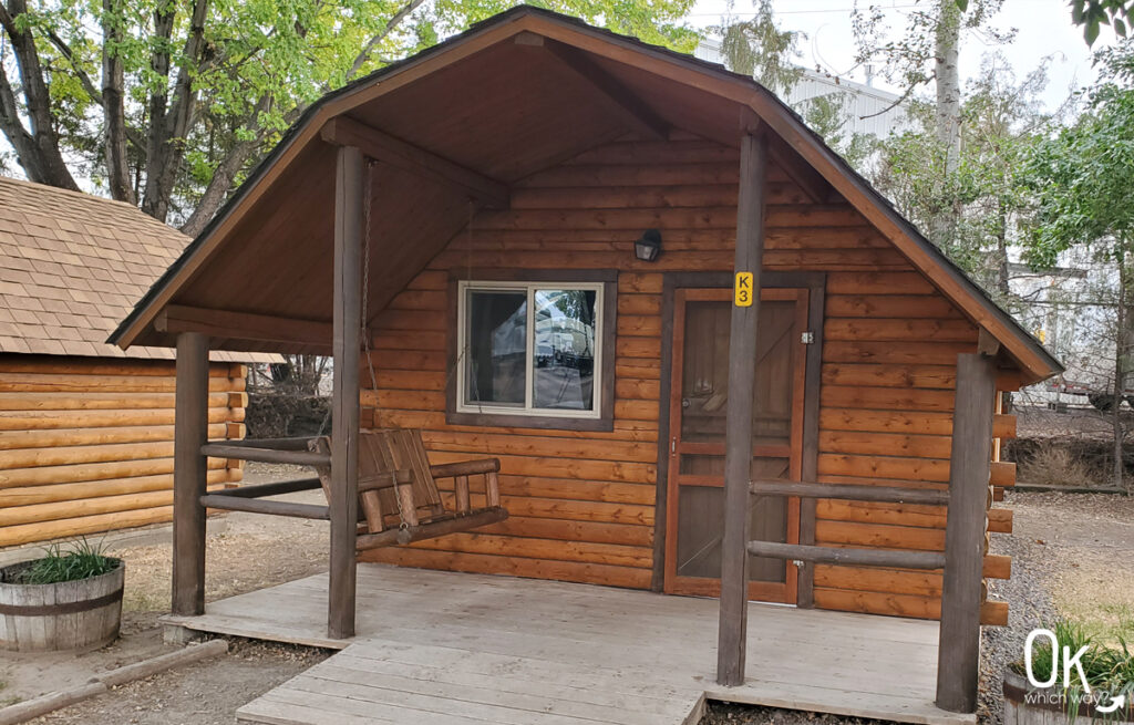 Twin Falls Jerome KOA in Idaho camping cabin | Ok Which Way