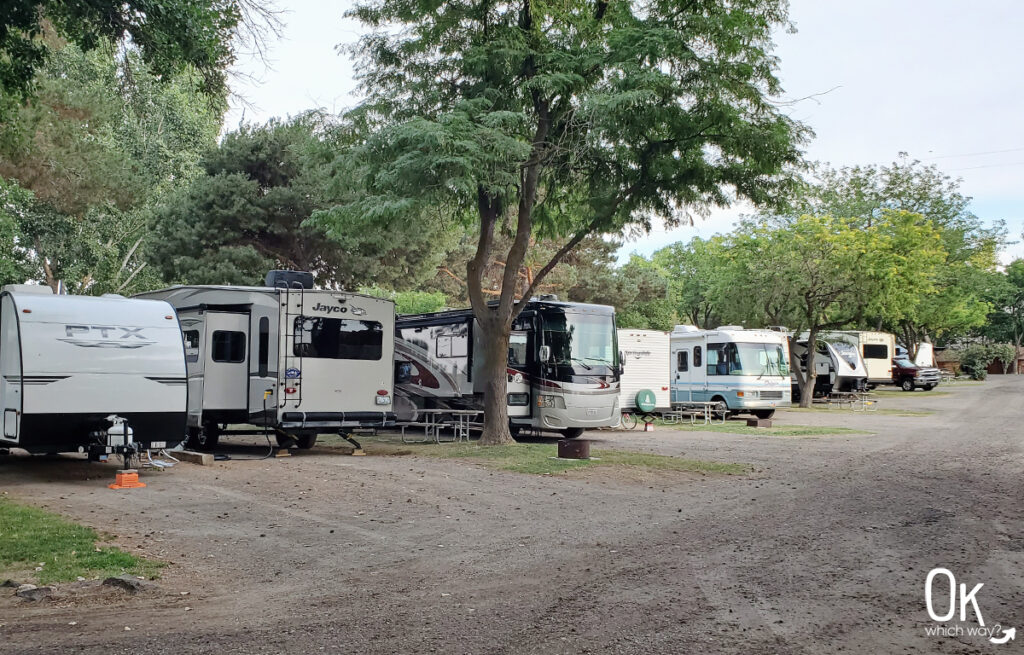 Twin Falls Jerome KOA in Idaho RV site | Ok Which Way