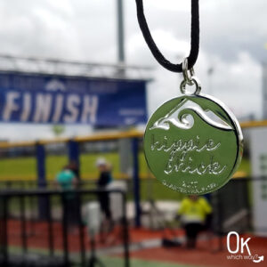 Hippie Chick Half Marathon Race Recap | 2017 medal necklace | OK Which Way