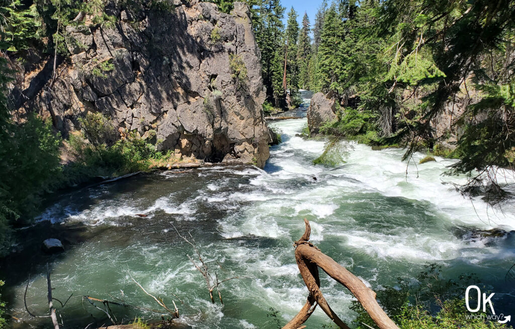 Benham Falls near Sunriver Oregon | OK Which Way