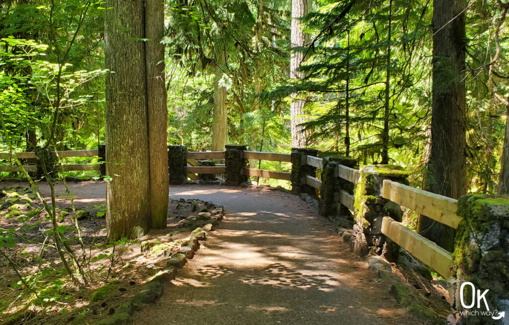 Path to the viewpoint at Sahalie Falls | OK Which Way