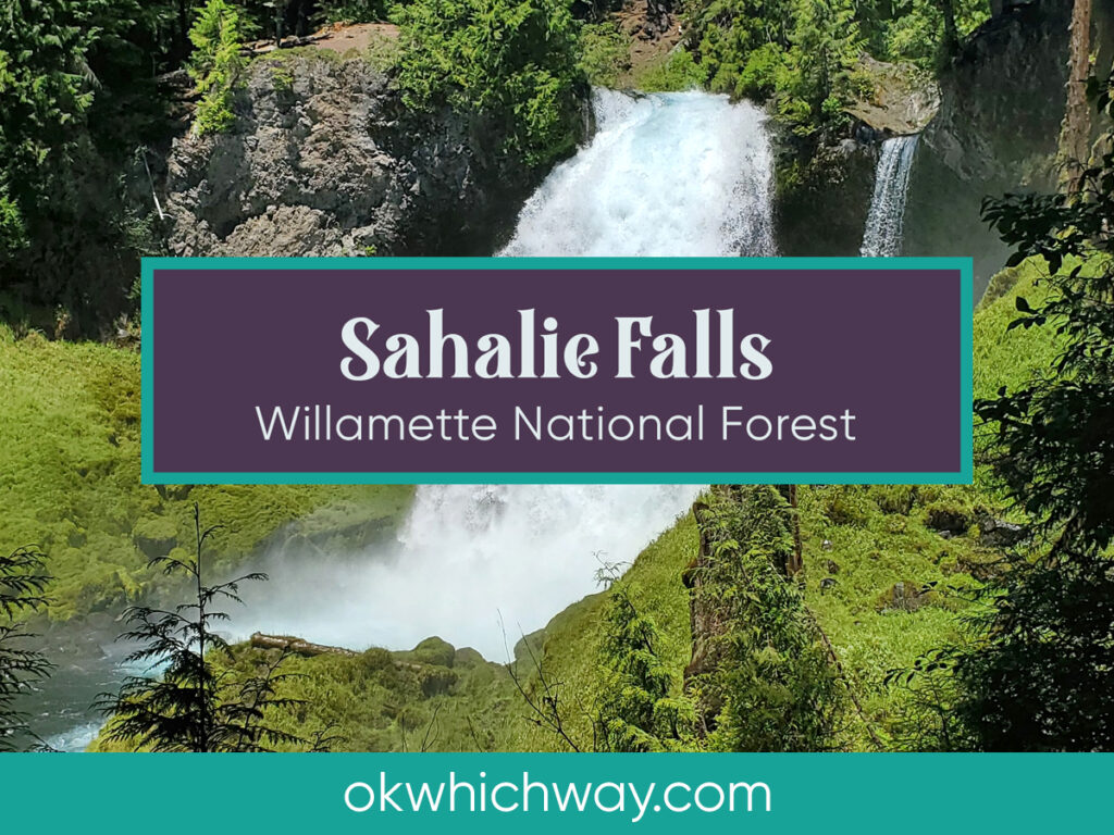 Visiting Sahalie Falls in Oregon | OK Which Way