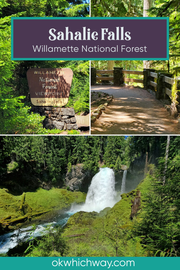 Visiting Sahalie Falls in Oregon | Willamette National Forest | Short Hike | Central Oregon | OK Which Way