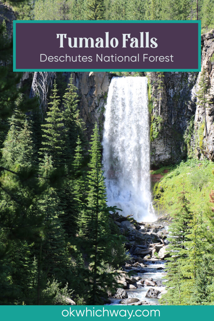 Visiting Tumalo Falls in the Deschutes National Forest near Bend, Oregon | OK Which Way