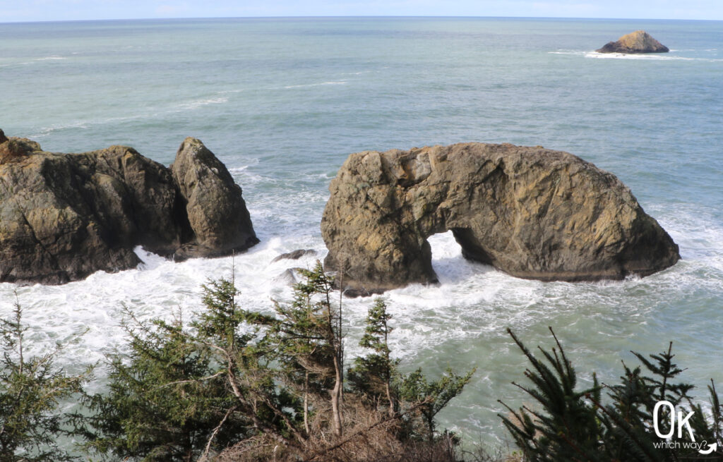 Arch Rock along Samuel H. Boardman State Scenic Corridor near Gold Beach | OK Which Way