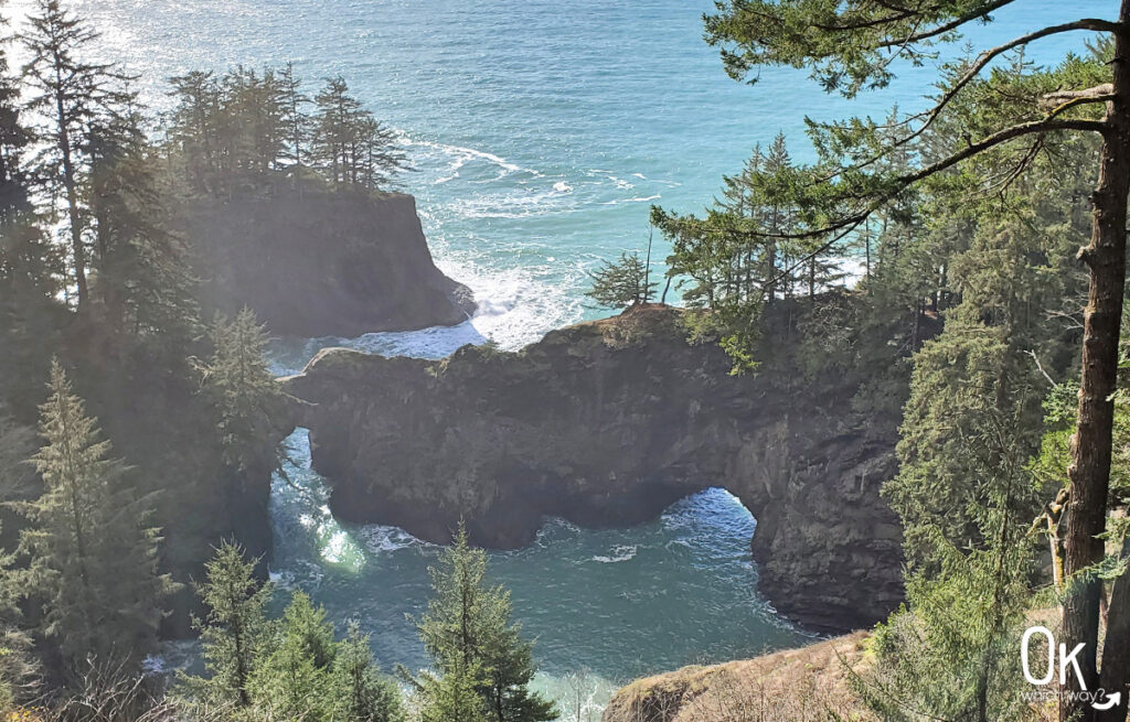 Natural Bridges at Samuel H. Boardman State Scenic Corridor | OK Which Way