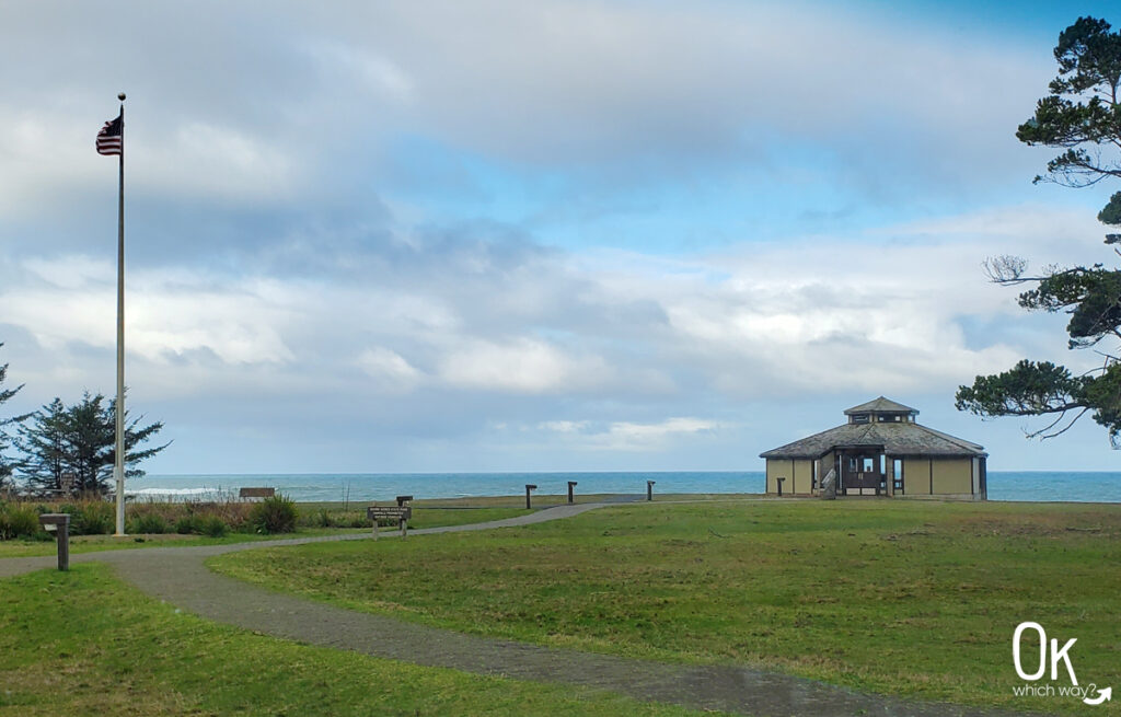 Shore Acres State Park in Oregon Observation Shelter | OK Which Way