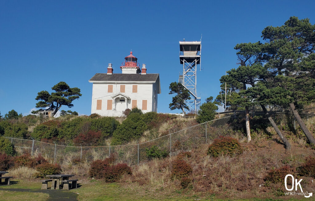 Yaquina Bay Lighthouse near Newport Oregon | OK Which Way