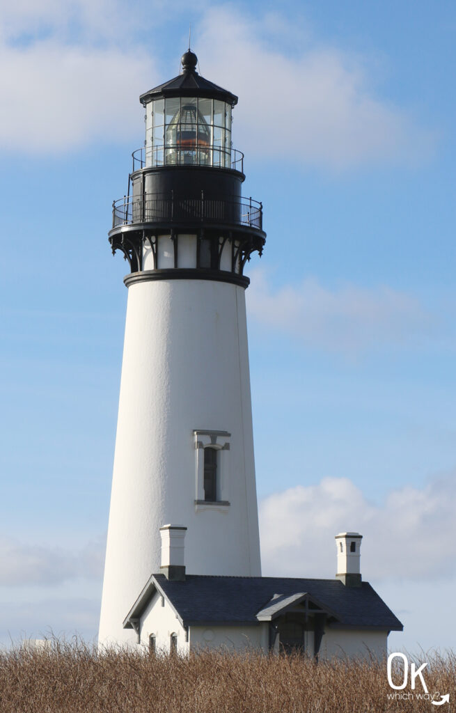 Yaquina Head Lighthouse in Newport Oregon | OK Which Way