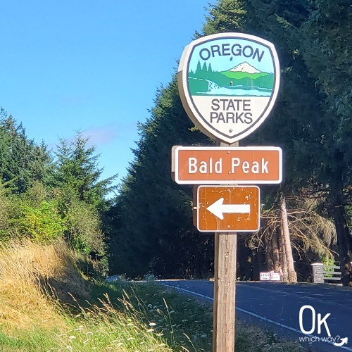 Bald Peak State Scenic Viewpoint in Oregon Ok Which Way