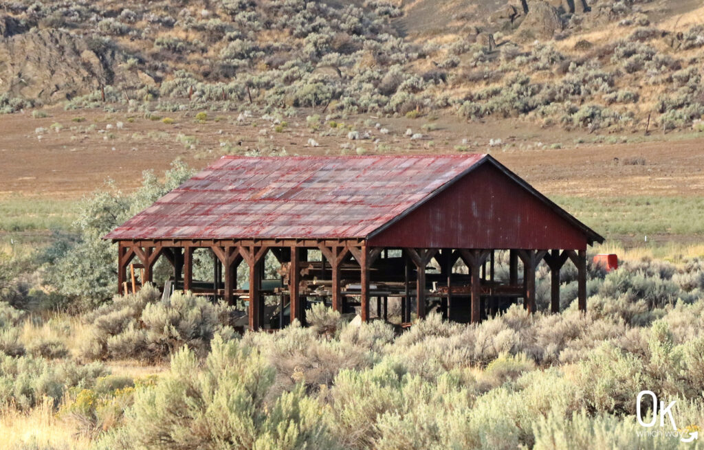 Tule Lake National Monument Paint Shop | OK Which Way