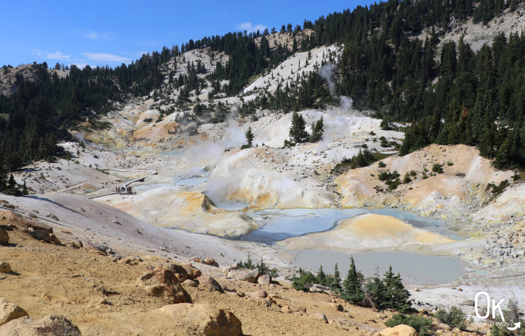 Bumpass Hell Trail Review basin overlook California | OK Which Way