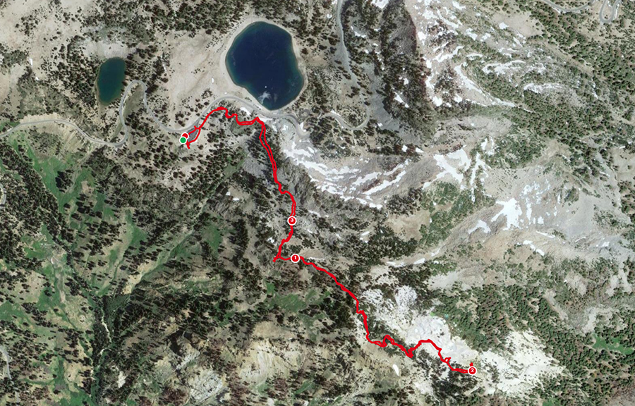 Bumpass Hell Trail Review map | OK Which Way
