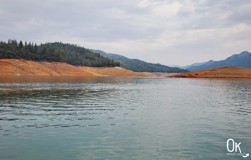 Lake Shasta Caverns catamaran | OK Which Way