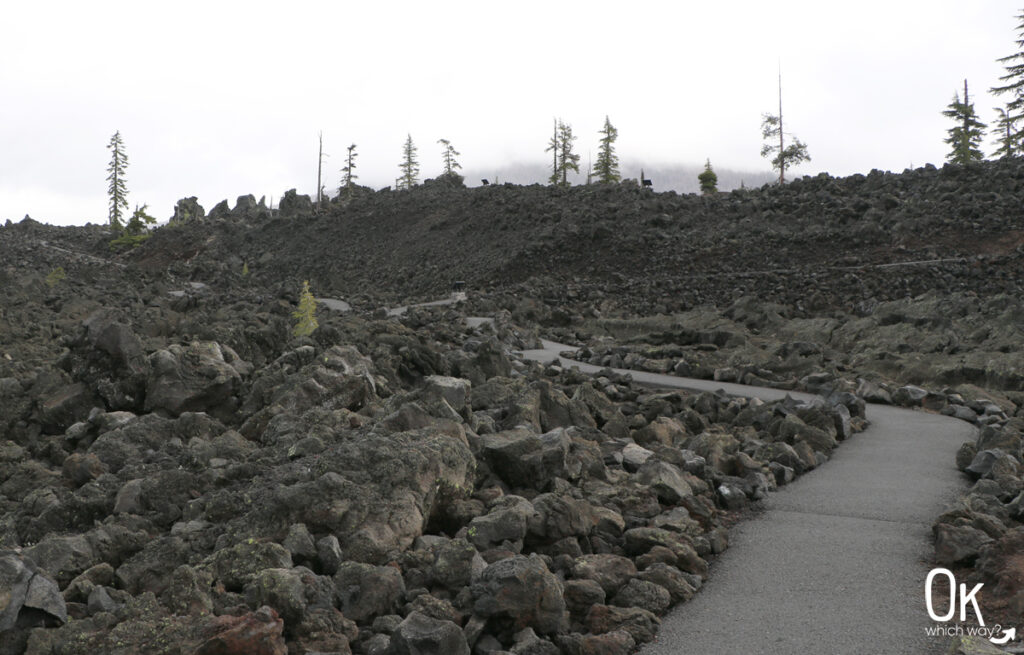 Dee Wright Observatory aa lava | OK Which Way