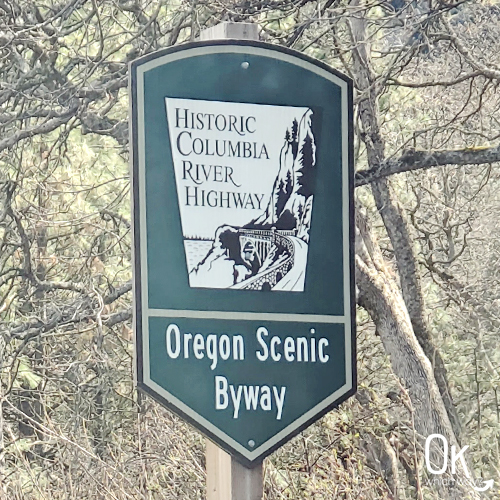 HCRC Oregon Scenic Byway sign | OK Which Way