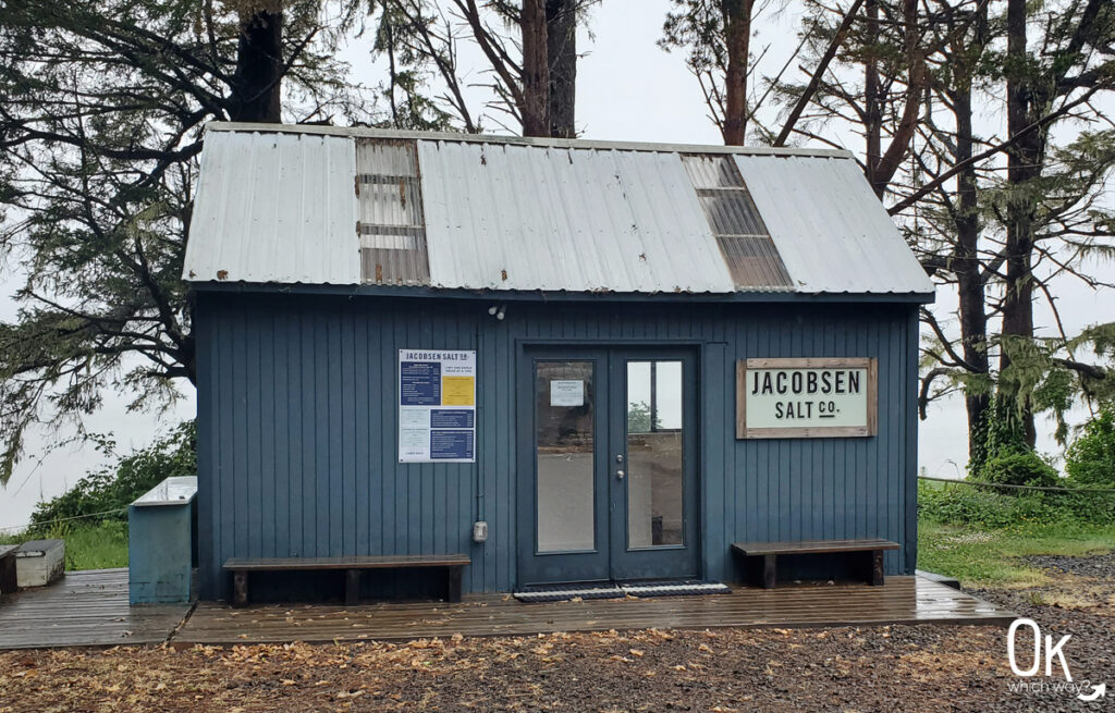 Jacobsen Salt Co gift shop near Netarts Oregon - OK Which Way