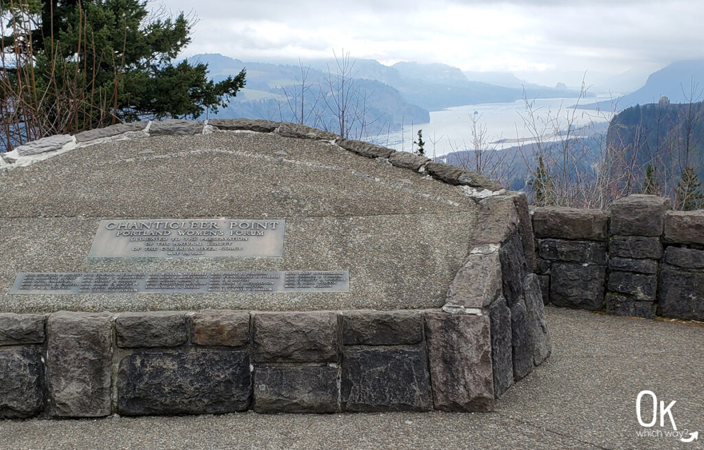 Portland Women's Forum Scenic Viewpoint at Chanticleer Point inn Oregon | OK Which Way