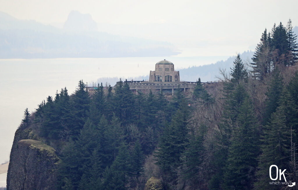 Vista House at Crown Point Oregon | OK Which Way