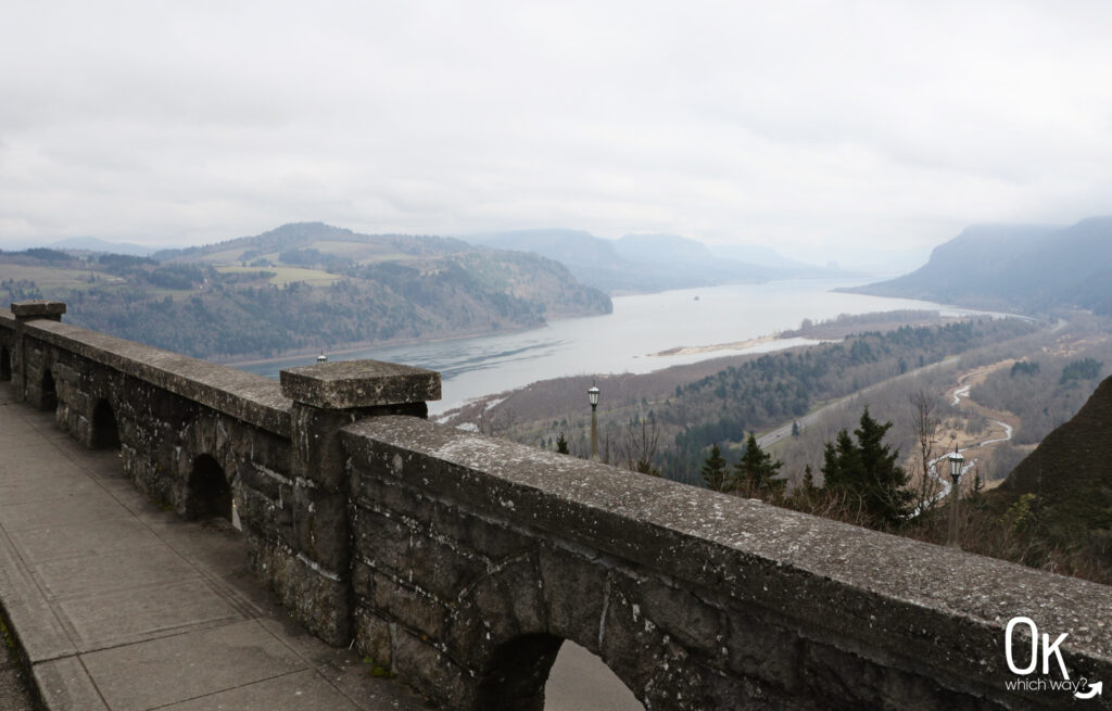 Columbia River viewed from the Vista House | OK Which Way