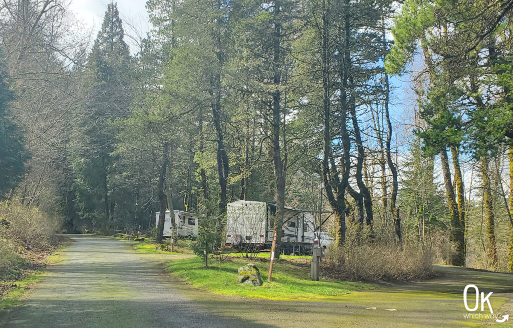 Camping at Ainsworth State Park near Cascade Locks | OK Which Way