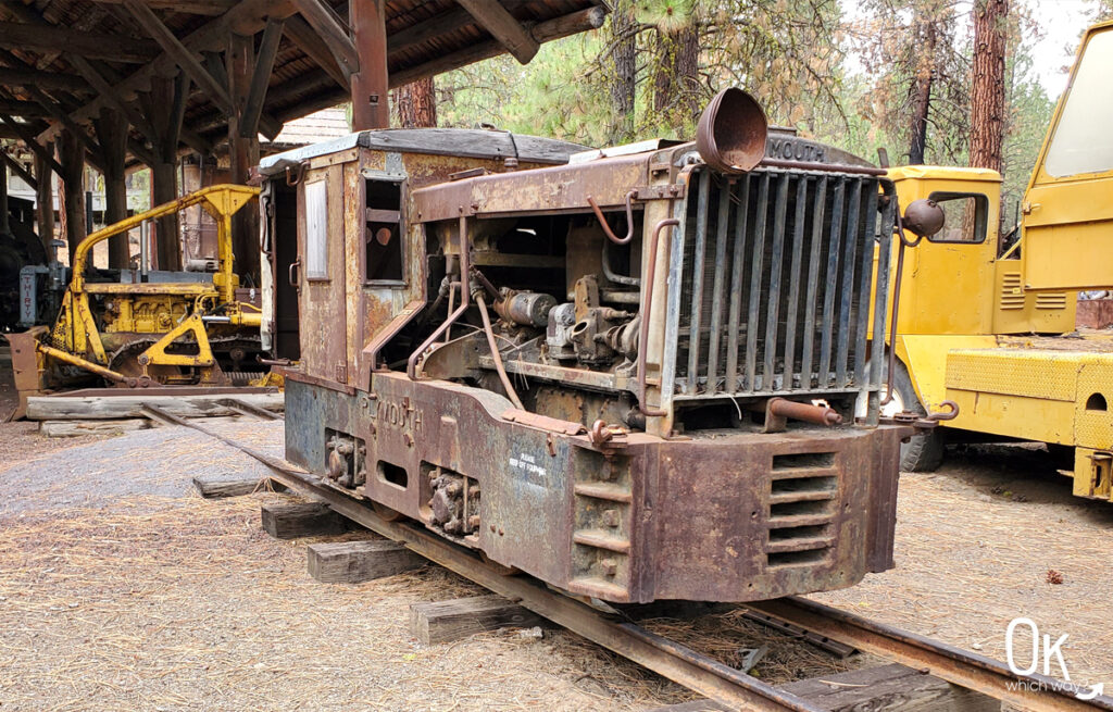 Logging Museum at Collier Memorial State Park | OK Which Way