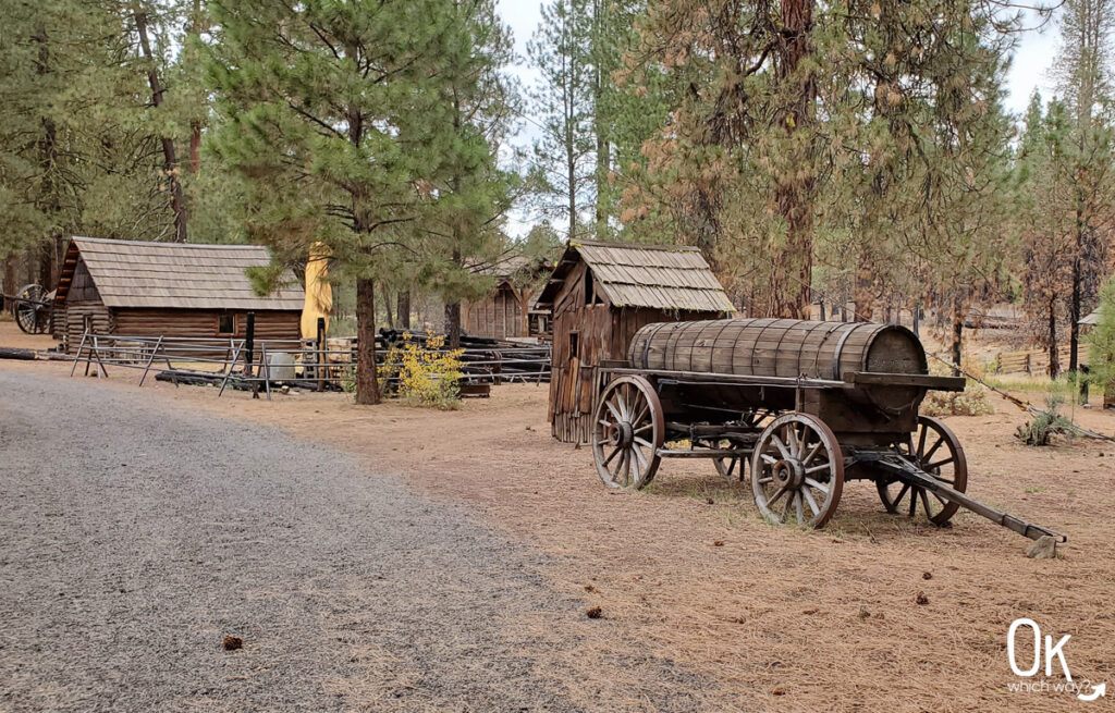 Historic Cabin Village at Collier State Park Logging Museum | OK Which Way